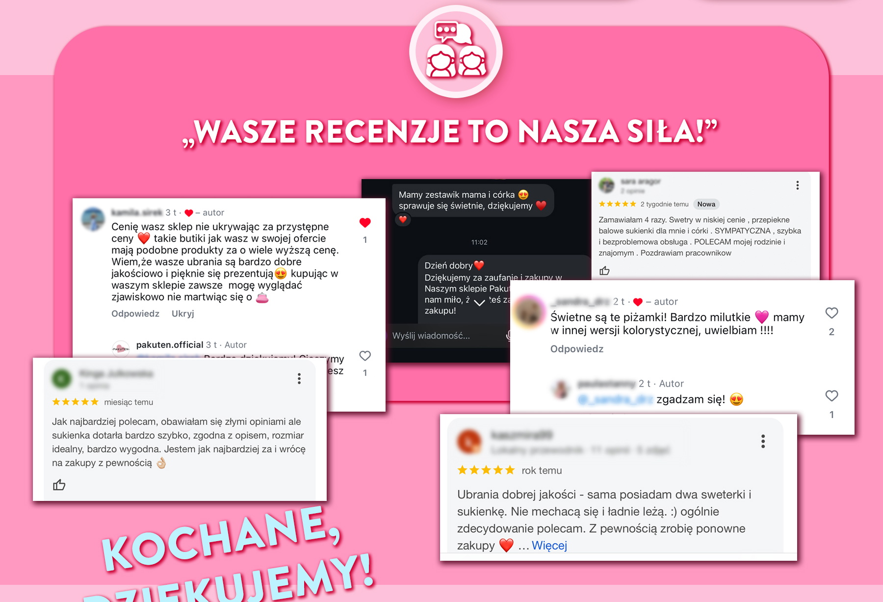 Wasze recenzje to nasza siła. 